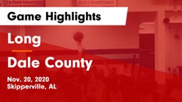 Long  vs Dale County  Game Highlights - Nov. 20, 2020