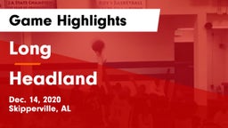 Long  vs Headland  Game Highlights - Dec. 14, 2020