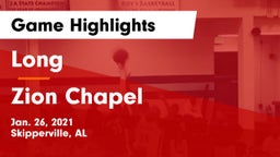 Long  vs Zion Chapel  Game Highlights - Jan. 26, 2021