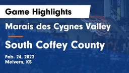 Marais des Cygnes Valley  vs South Coffey County Game Highlights - Feb. 24, 2022