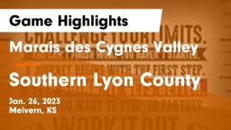 Marais des Cygnes Valley  vs Southern Lyon County Game Highlights - Jan. 26, 2023