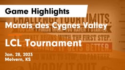 Marais des Cygnes Valley  vs LCL Tournament Game Highlights - Jan. 28, 2023