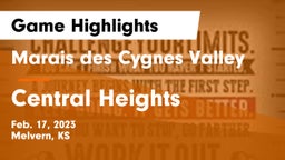 Marais des Cygnes Valley  vs Central Heights  Game Highlights - Feb. 17, 2023