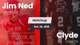Matchup: Jim Ned  vs. Clyde  2018