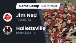 Recap: Jim Ned  vs. Hallettsville  2020