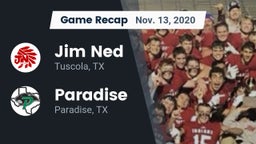 Recap: Jim Ned  vs. Paradise  2020