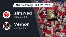 Recap: Jim Ned  vs. Vernon  2022