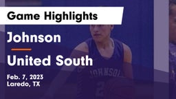 Johnson  vs United South  Game Highlights - Feb. 7, 2023