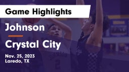 Johnson  vs Crystal City  Game Highlights - Nov. 25, 2023