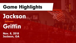 Jackson  vs Griffin  Game Highlights - Nov. 8, 2018
