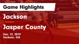 Jackson  vs Jasper County  Game Highlights - Jan. 12, 2019