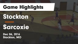 Stockton  vs Sarcoxie  Game Highlights - Dec 06, 2016