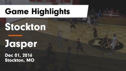 Stockton  vs Jasper  Game Highlights - Dec 01, 2016
