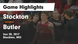 Stockton  vs Butler  Game Highlights - Jan 20, 2017