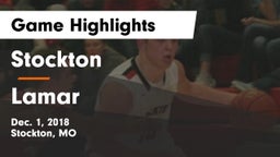 Stockton  vs Lamar  Game Highlights - Dec. 1, 2018
