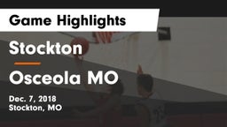 Stockton  vs Osceola MO Game Highlights - Dec. 7, 2018
