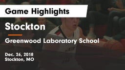 Stockton  vs Greenwood Laboratory School  Game Highlights - Dec. 26, 2018