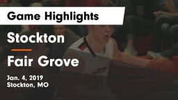 Stockton  vs Fair Grove  Game Highlights - Jan. 4, 2019