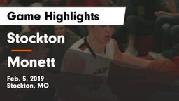 Stockton  vs Monett  Game Highlights - Feb. 5, 2019
