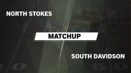 Matchup: North Stokes High vs. South Davidson  2016
