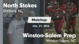 Matchup: North Stokes High vs. Winston-Salem Prep  2016