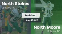 Matchup: North Stokes High vs. North Moore  2017