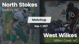 Matchup: North Stokes High vs. West Wilkes  2017