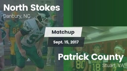 Matchup: North Stokes High vs. Patrick County  2017