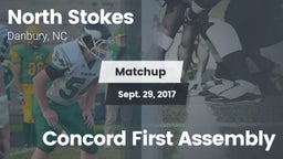 Matchup: North Stokes High vs. Concord First Assembly 2017