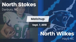 Matchup: North Stokes High vs. North Wilkes  2018