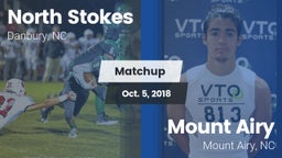 Matchup: North Stokes High vs. Mount Airy  2018