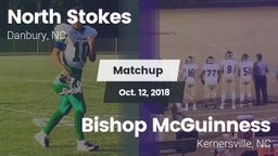 Matchup: North Stokes High vs. Bishop McGuinness  2018