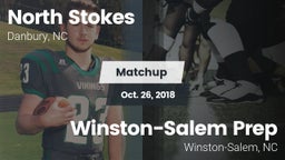 Matchup: North Stokes High vs. Winston-Salem Prep  2018