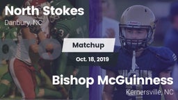 Matchup: North Stokes High vs. Bishop McGuinness  2019