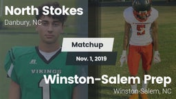 Matchup: North Stokes High vs. Winston-Salem Prep  2019