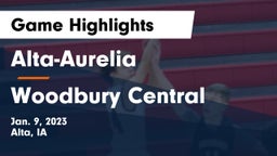 Alta-Aurelia  vs Woodbury Central  Game Highlights - Jan. 9, 2023