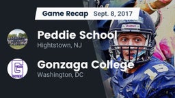 Recap: Peddie School vs. Gonzaga College  2017