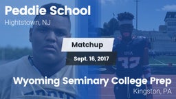 Matchup: Peddie School vs. Wyoming Seminary College Prep  2017