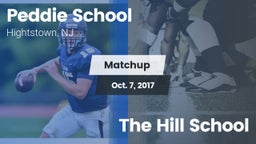 Matchup: Peddie School vs. The Hill School 2017