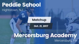 Matchup: Peddie School vs. Mercersburg Academy 2017