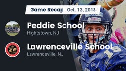 Recap: Peddie School vs. Lawrenceville School 2018