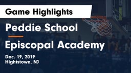 Peddie School vs Episcopal Academy Game Highlights - Dec. 19, 2019