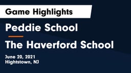 Peddie School vs The Haverford School Game Highlights - June 20, 2021