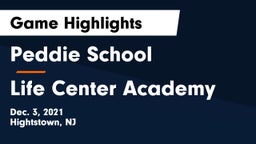 Peddie School vs Life Center Academy Game Highlights - Dec. 3, 2021
