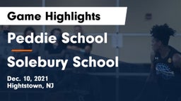 Peddie School vs Solebury School Game Highlights - Dec. 10, 2021