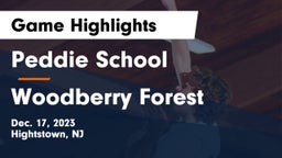 Peddie School vs Woodberry Forest  Game Highlights - Dec. 17, 2023