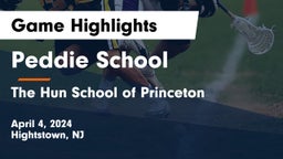 Peddie School vs The Hun School of Princeton Game Highlights - April 4, 2024