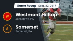 Recap: Westmont Hilltop  vs. Somerset  2017