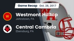 Recap: Westmont Hilltop  vs. Central Cambria  2017