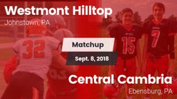 Matchup: Westmont Hilltop vs. Central Cambria  2018